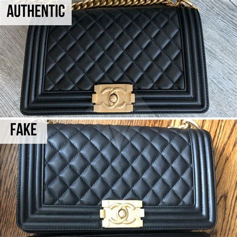 chanel le boy original vs fake|chanel boys bag.